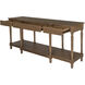 Martha 80 X 19.63 inch Brown Console Table